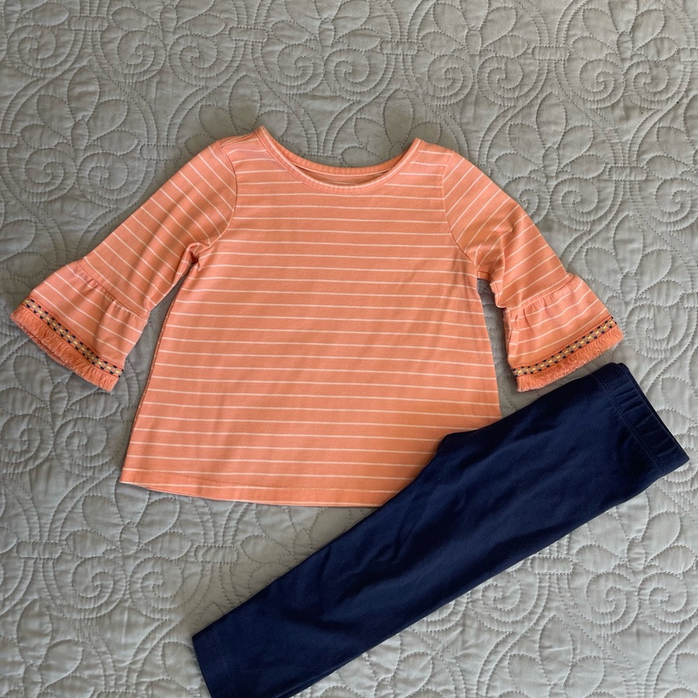 Girls 18 Month Top & Pants Matching Set